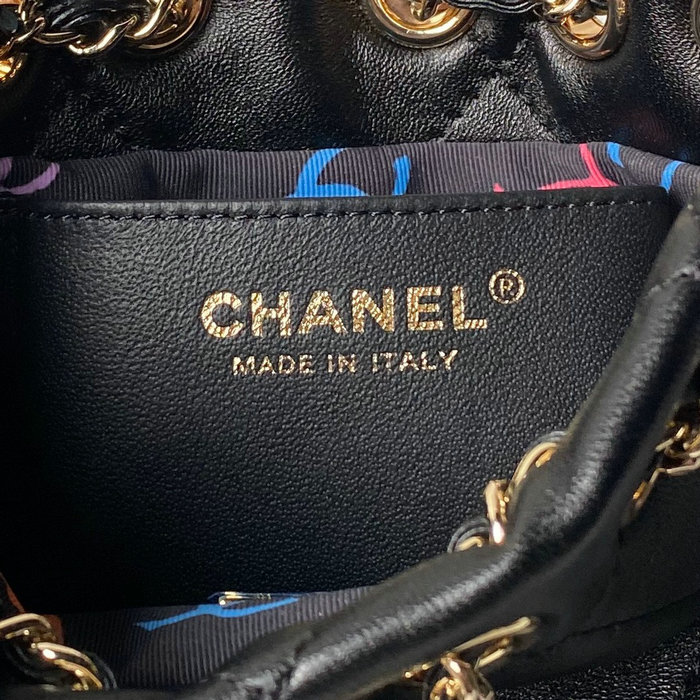 Chanel Backpack Black AS4810