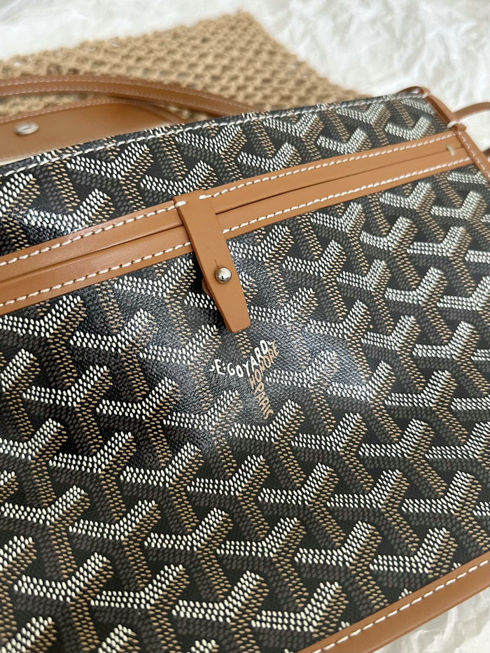 Goyard Aligre Bag Raffia Net Bag G6906 Brown