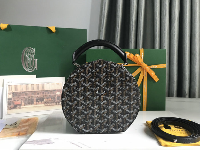 Goyard Alto Hatbox Trunk Bag G11840 Black