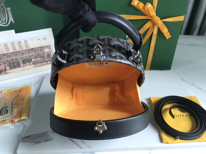 Goyard Alto Hatbox Trunk Bag G11840 Black