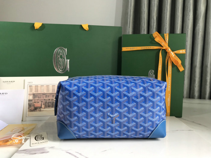 Goyard Boeing 25 Toilet Bag G052511 Blue