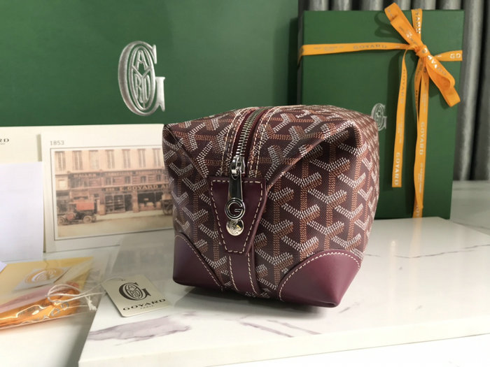 Goyard Boeing 25 Toilet Bag G052511 Burgundy