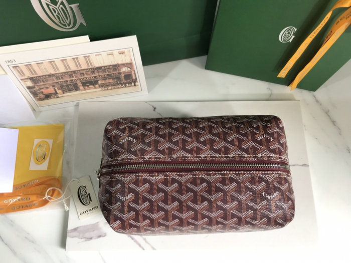 Goyard Boeing 25 Toilet Bag G052511 Burgundy