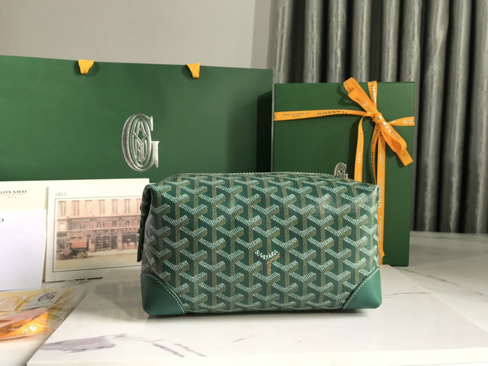 Goyard Boeing 25 Toilet Bag G052511 Green