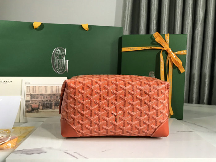 Goyard Boeing 25 Toilet Bag G052511 Orange