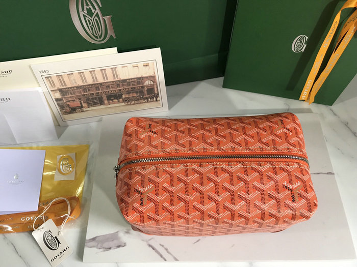 Goyard Boeing 25 Toilet Bag G052511 Orange