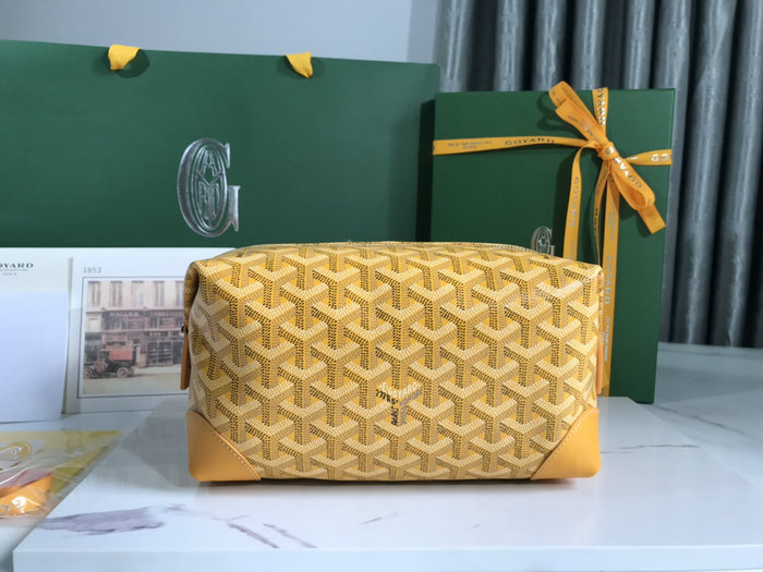 Goyard Boeing 25 Toilet Bag G052511 Yellow