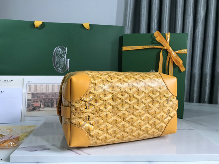 Goyard Boeing 25 Toilet Bag G052511 Yellow