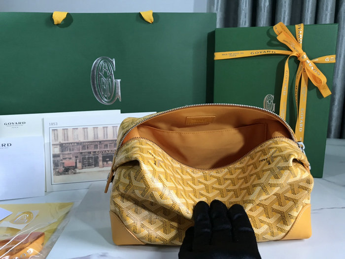 Goyard Boeing 25 Toilet Bag G052511 Yellow