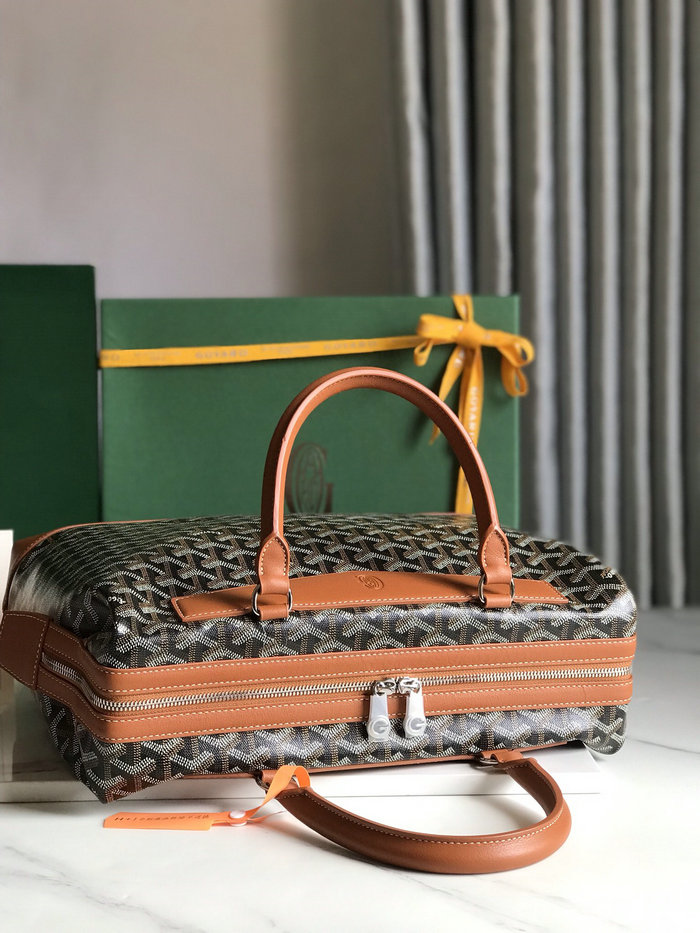 Goyard Cisalpin Document Case G20235 Brown