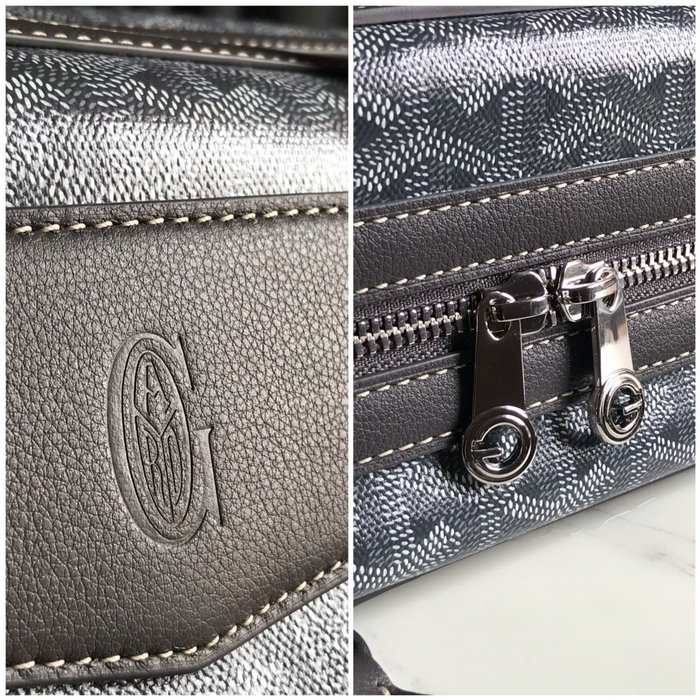 Goyard Cisalpin Document Case G20235 Grey