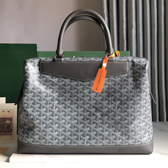 Goyard Cisalpin Document Case G20235 Grey