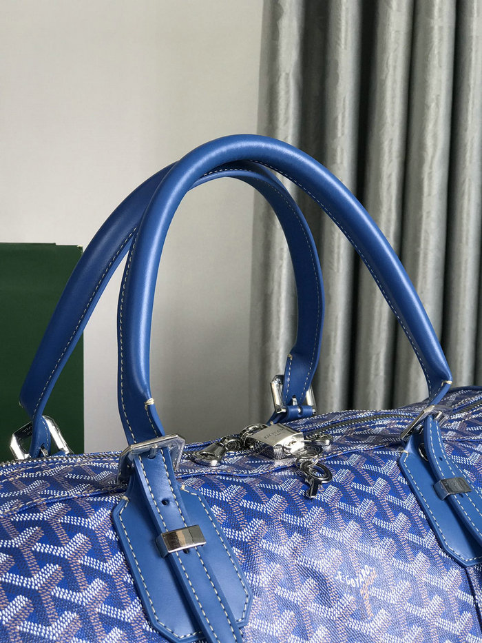 Goyard Croisiere 50 Duffle Bag G191971 Blue