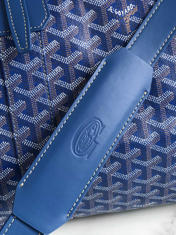 Goyard Croisiere 50 Duffle Bag G191971 Blue