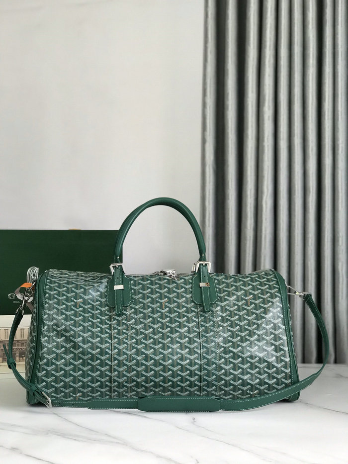 Goyard Croisiere 50 Duffle Bag G191971 Green