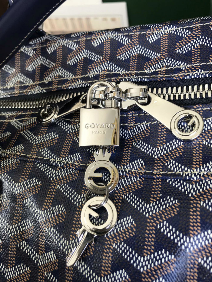 Goyard Croisiere 50 Duffle Bag G191971 Navy