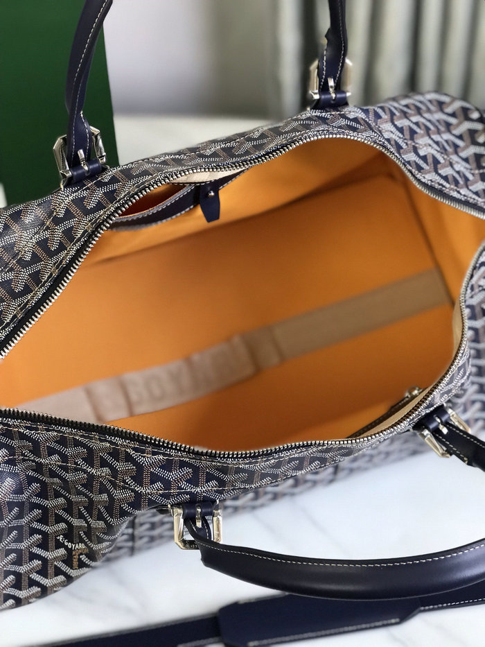 Goyard Croisiere 50 Duffle Bag G191971 Navy