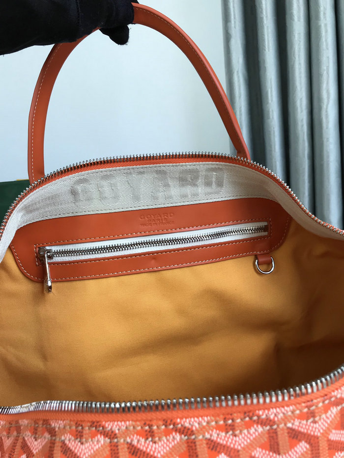 Goyard Croisiere 50 Duffle Bag G191971 Orange