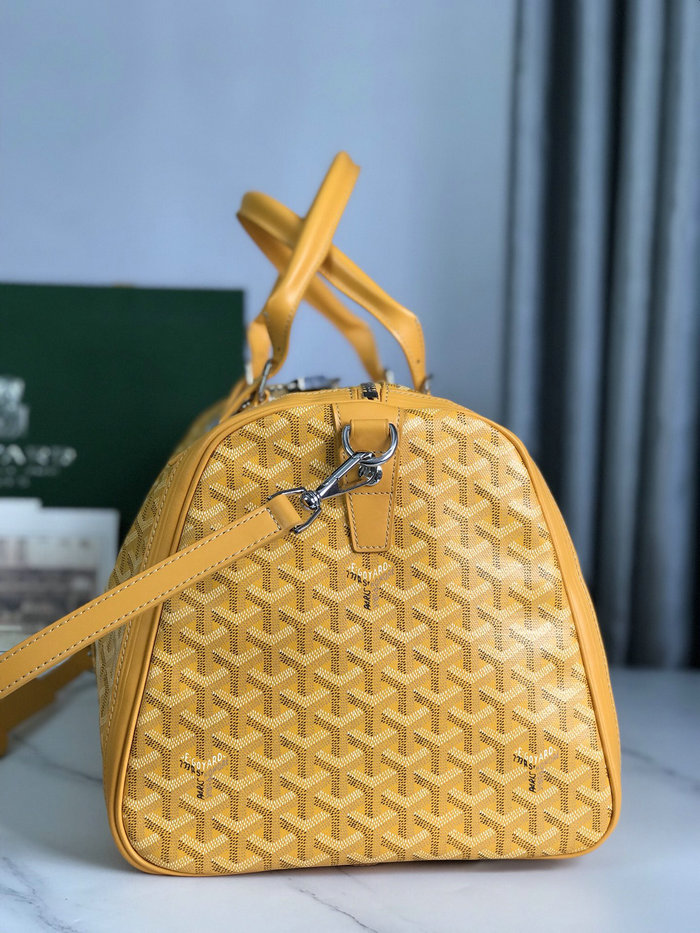 Goyard Croisiere 50 Duffle Bag G191971 Yellow