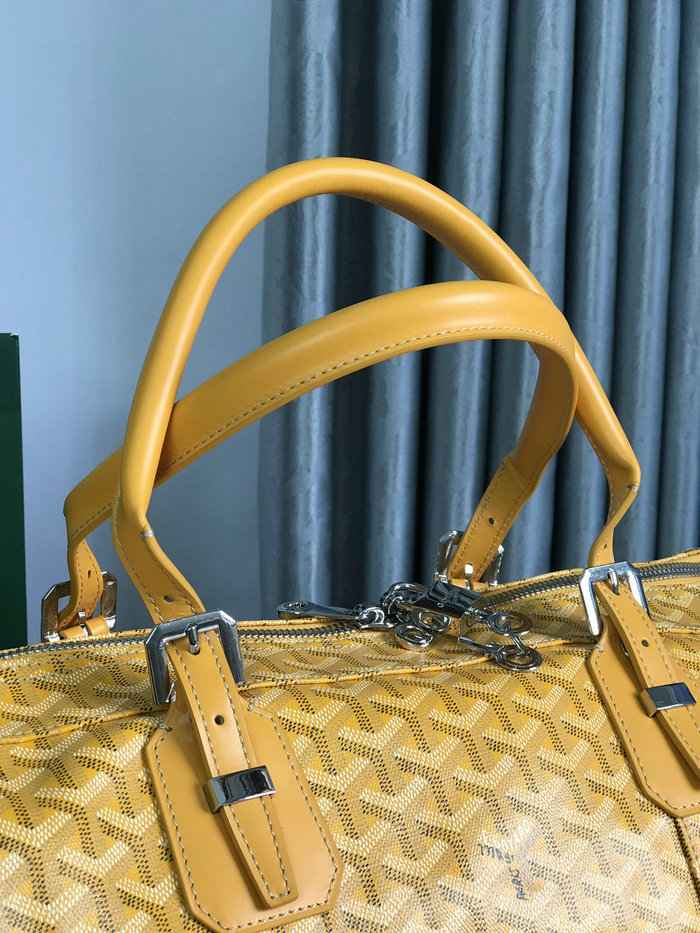 Goyard Croisiere 50 Duffle Bag G191971 Yellow