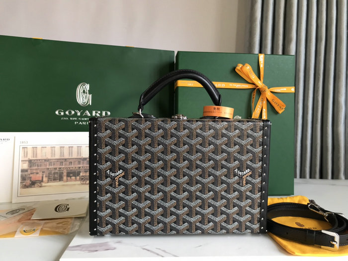 Goyard Grand Hotel Trunk Bag G020015 Black