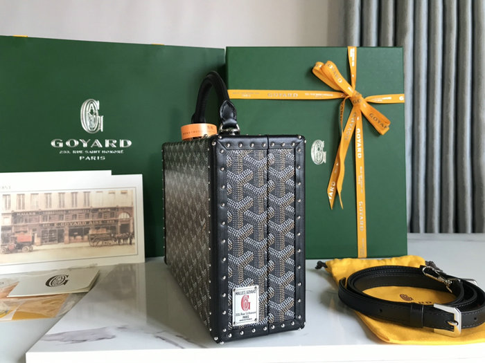 Goyard Grand Hotel Trunk Bag G020015 Black