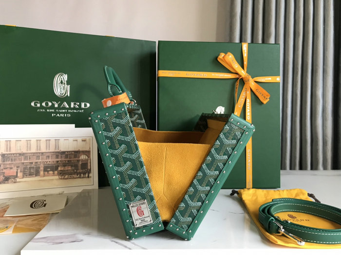 Goyard Grand Hotel Trunk Bag G020015 Green