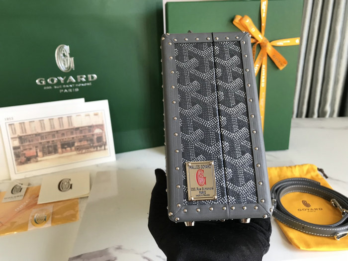 Goyard Grand Hotel Trunk Bag G020015 Grey