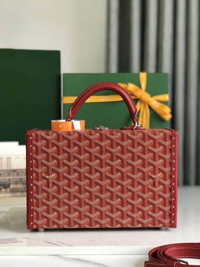 Goyard Grand Hotel Trunk Bag G020015 Red