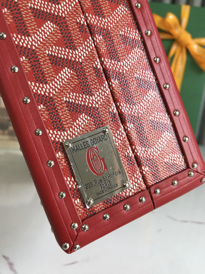 Goyard Grand Hotel Trunk Bag G020015 Red