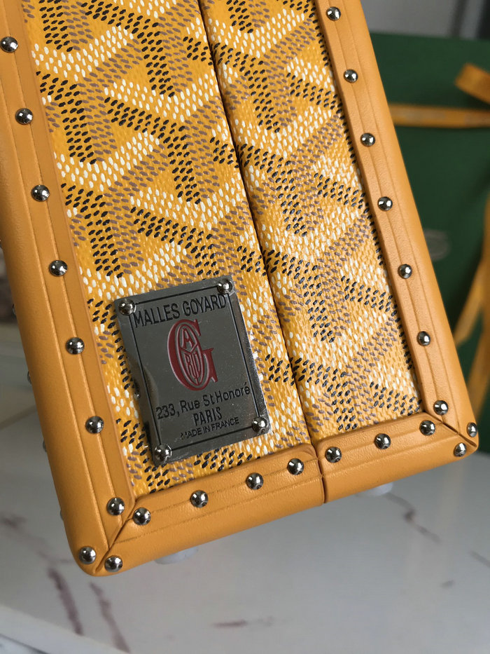 Goyard Grand Hotel Trunk Bag G020015 Yellow