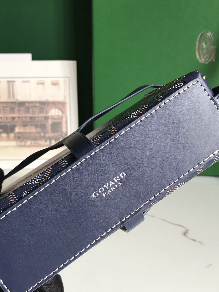 Goyard Minaudiere Trunk Bag G020177 Navy