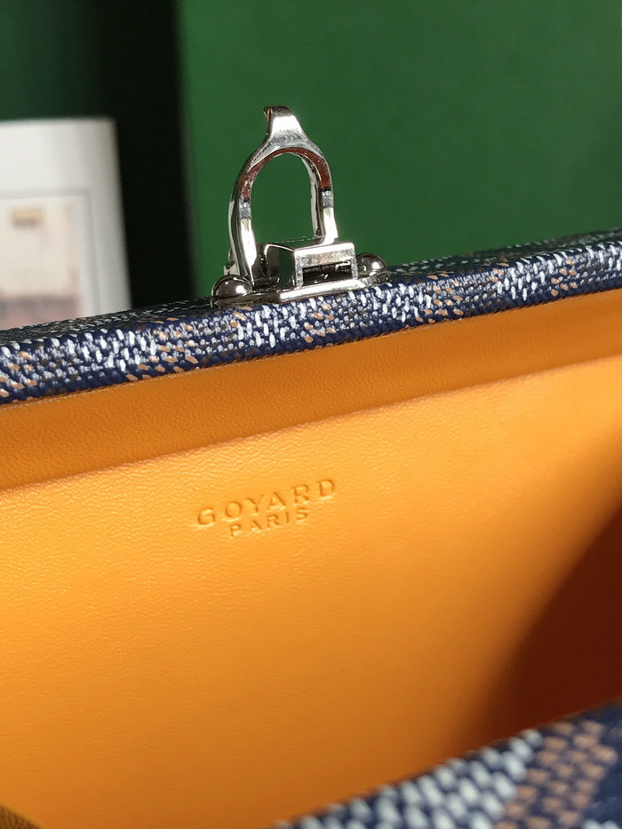 Goyard Minaudiere Trunk Bag G020177 Navy