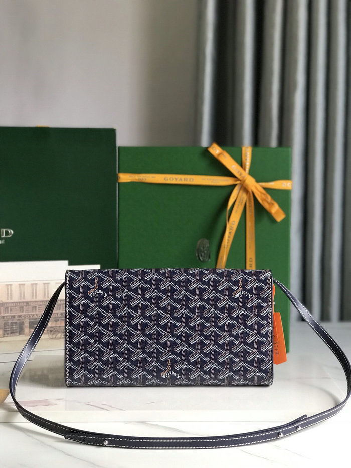 Goyard Monte Carlo Clutch Bag G20178 Navy