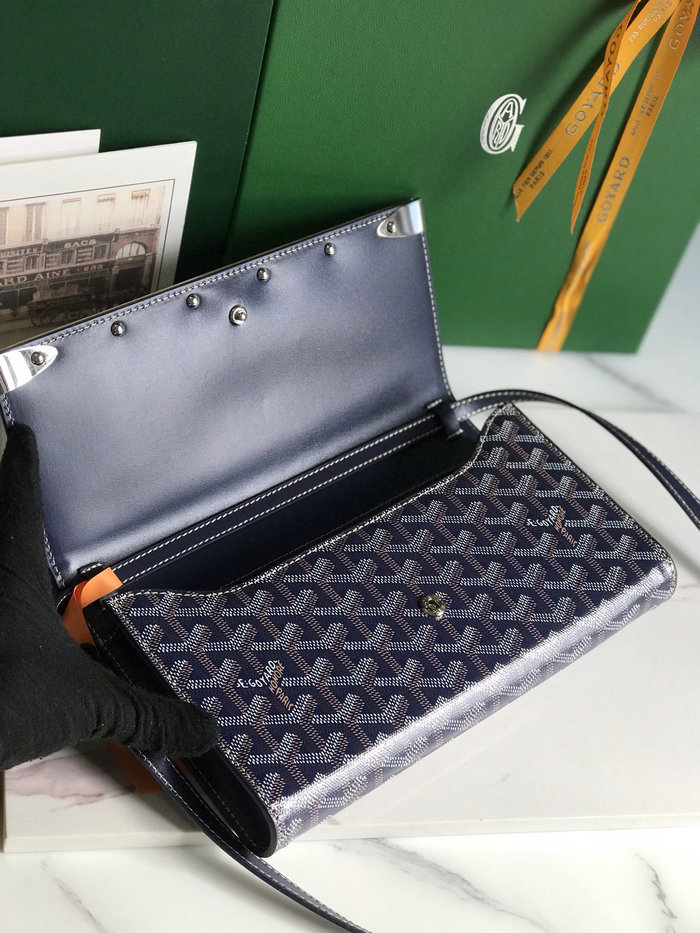 Goyard Monte Carlo Clutch Bag G20178 Navy