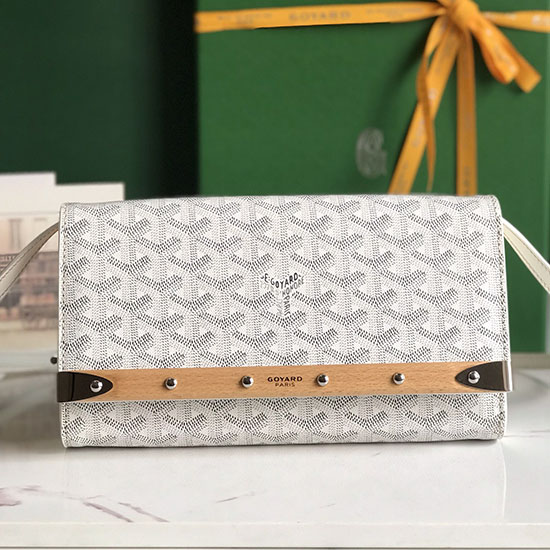 Goyard Monte Carlo Clutch Bag G20178 White