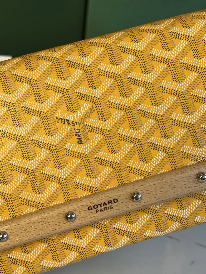 Goyard Monte Carlo Clutch Bag G20178 Yellow