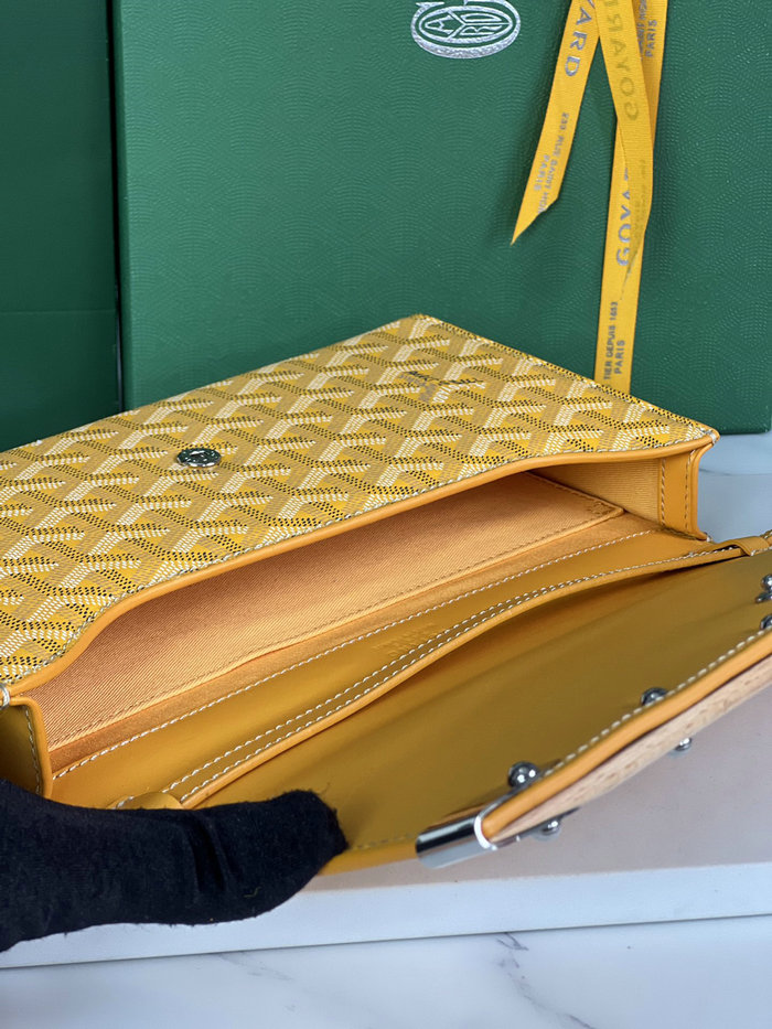 Goyard Monte Carlo Clutch Bag G20178 Yellow