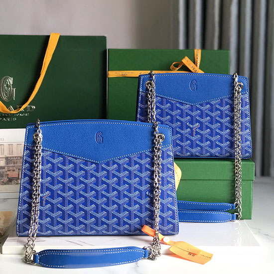 Goyard Rouette Structure Bag G020234 Blue