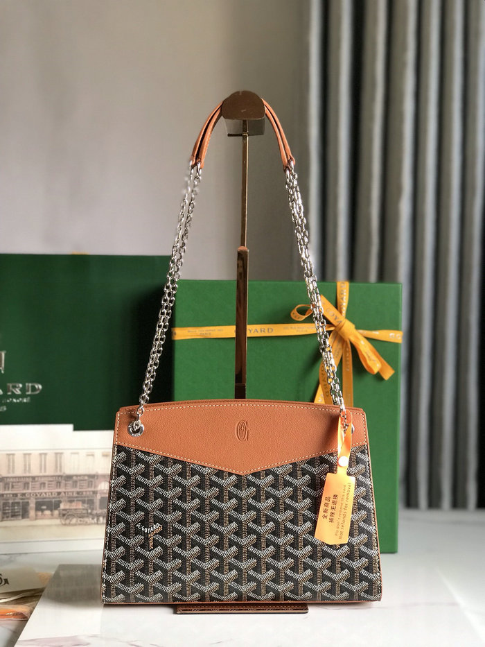 Goyard Rouette Structure Bag G020234 Brown