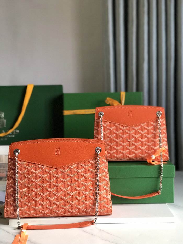 Goyard Rouette Structure Bag G020234 Orange