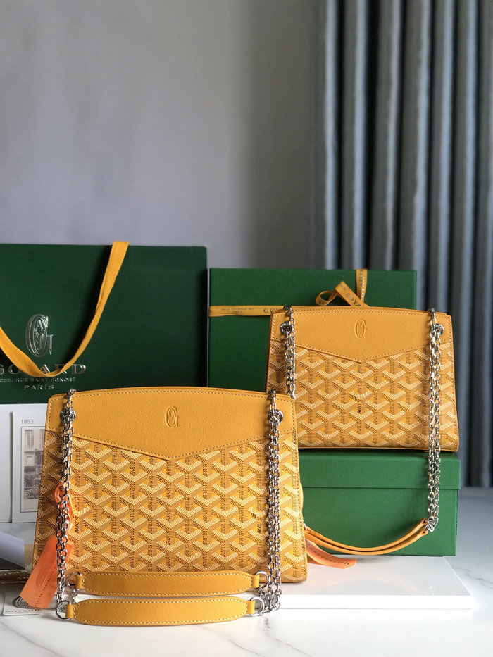 Goyard Rouette Structure Bag G020234 Yellow