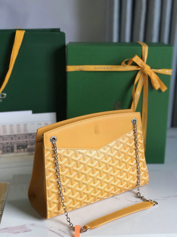 Goyard Rouette Structure Bag G020234 Yellow