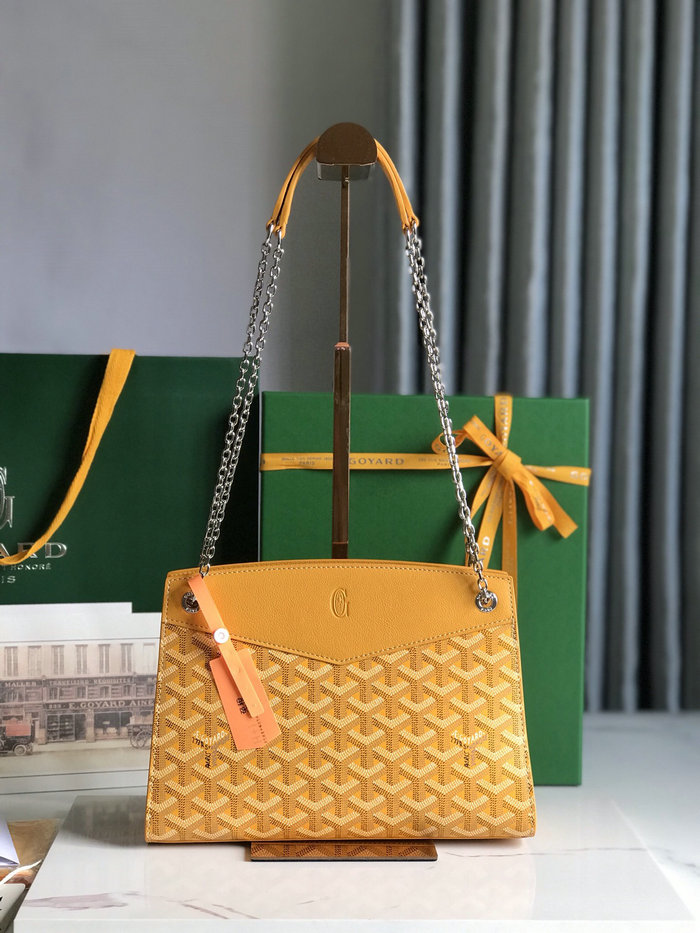 Goyard Rouette Structure Bag G020234 Yellow