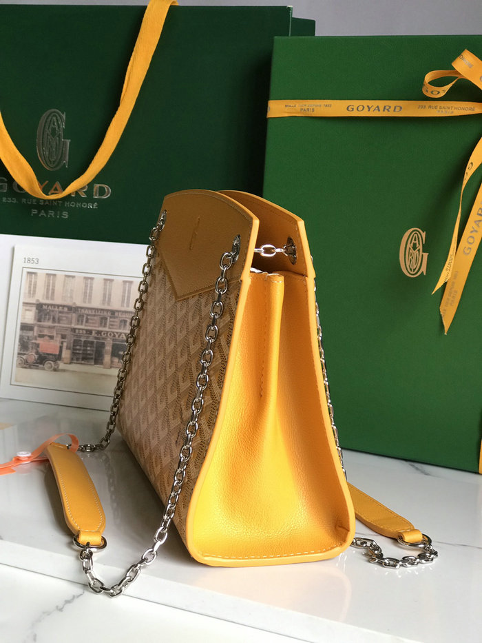 Goyard Rouette Structure Bag G020234 Yellow