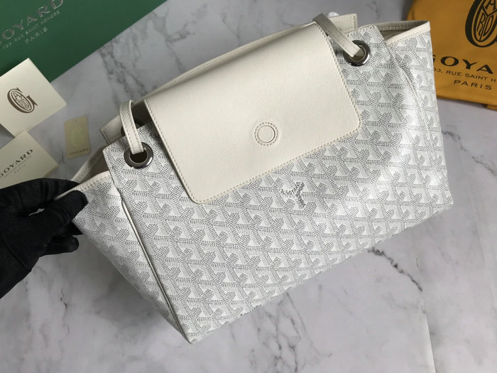 Goyard Rouette Tote Bag GY120181 White