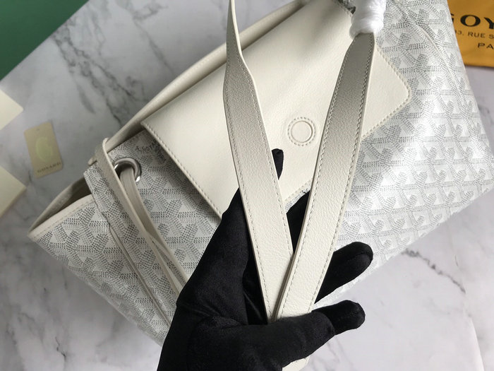 Goyard Rouette Tote Bag GY120181 White