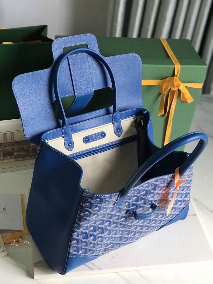 Goyard Saigon Tote Bag G020236 Blue