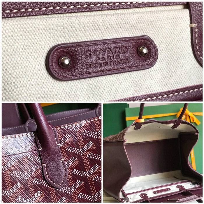 Goyard Saigon Tote Bag G020236 Burgundy