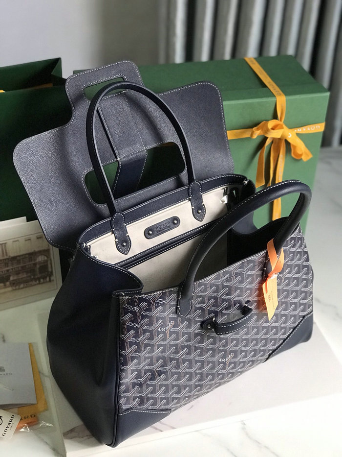 Goyard Saigon Tote Bag G020236 Navy